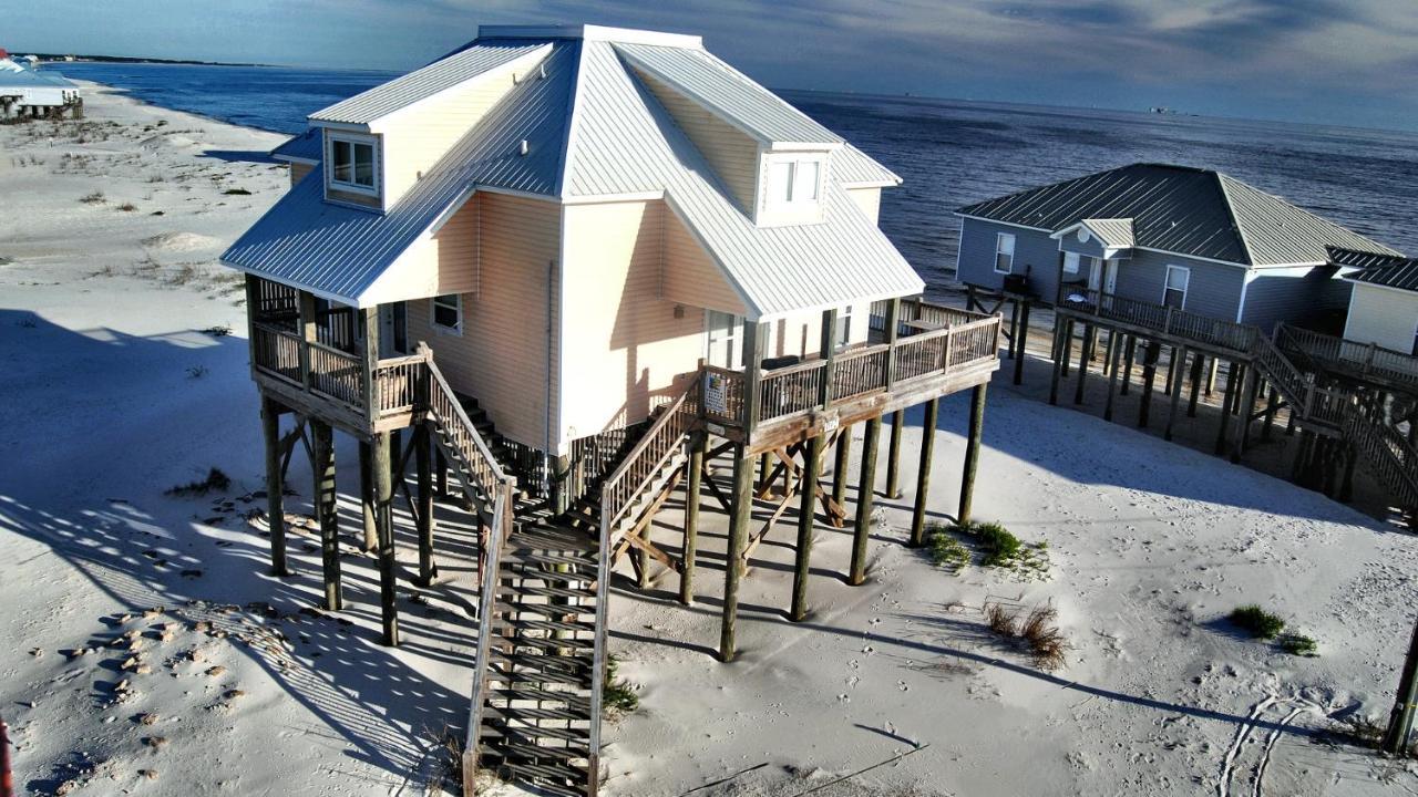 Kowabunga - You'Ll Love The Rooftop Deck And Private Heated Dipping Pool! Pet Friendly! Home Dauphin Island Exterior photo